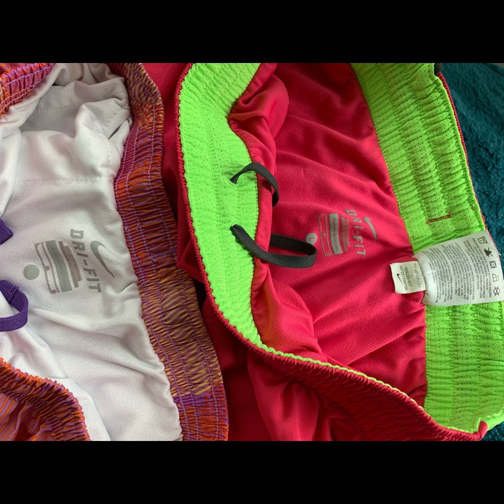 dri-fit girls running shorts - Picture 6 of 12